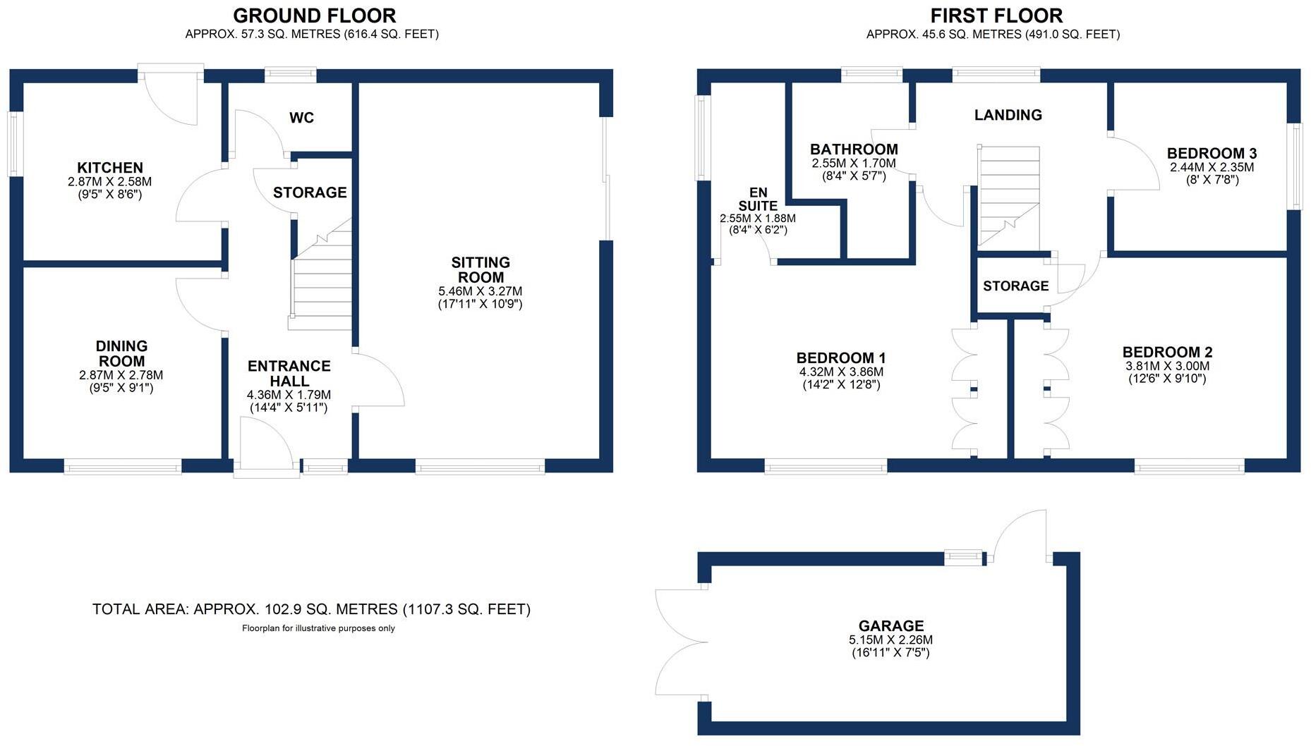 Yeoford Drive, Altrincham floorplan