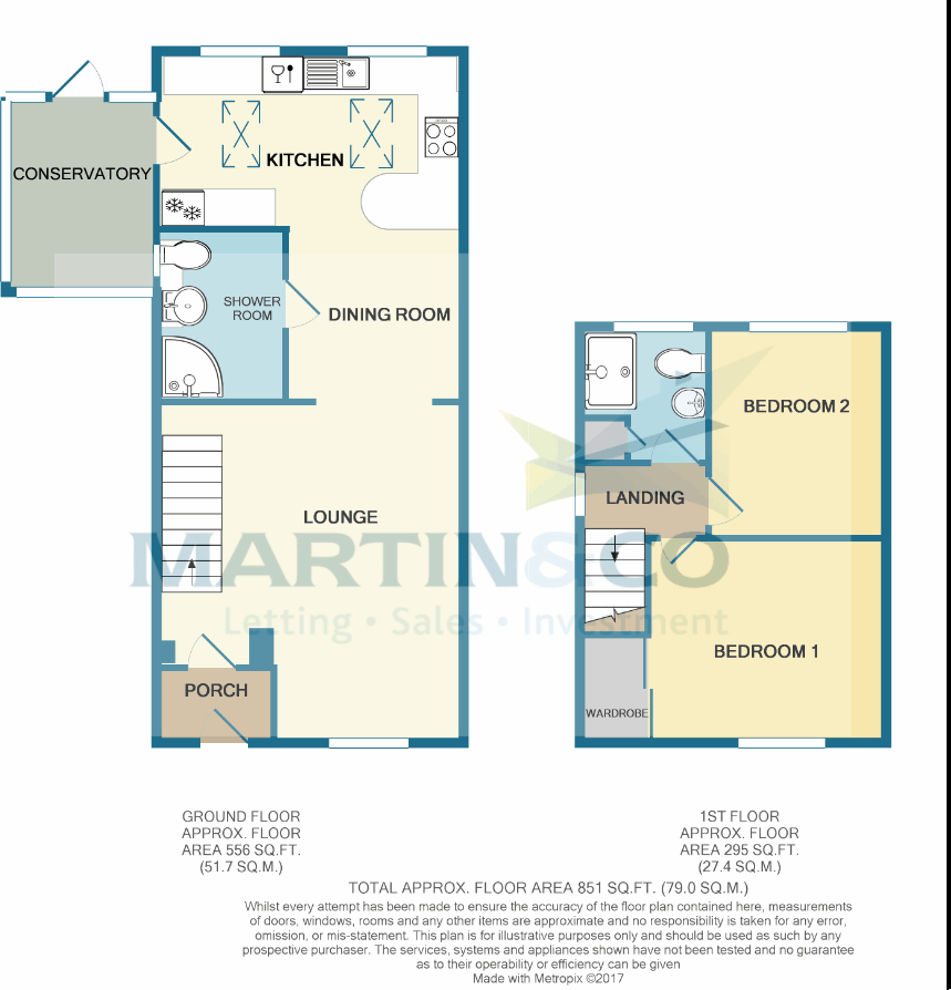 Bamford, Rochdale floorplan