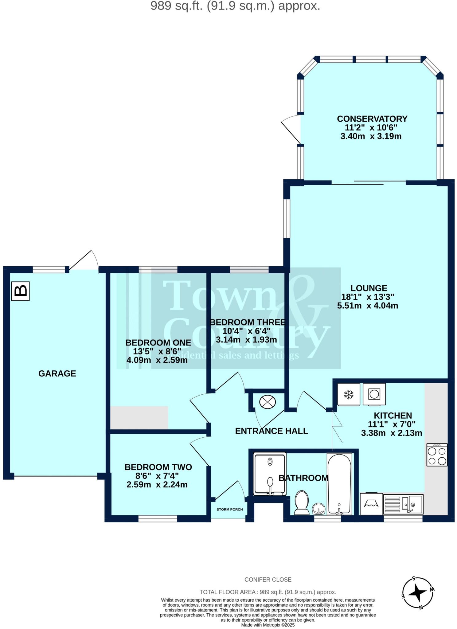 Conifer Close, Alresford, CO7 floorplan