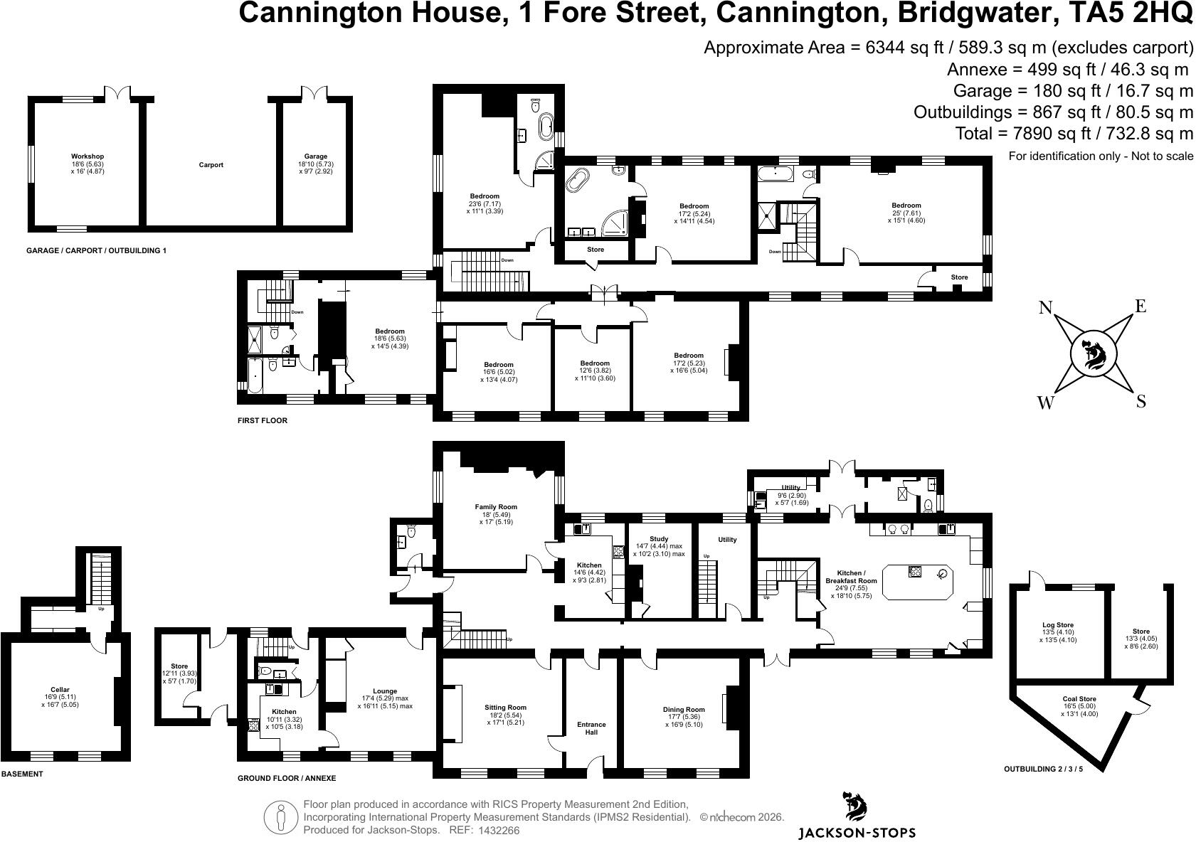 Fore Street, Cannington, Bridgwater, Somerset, TA5 floorplan