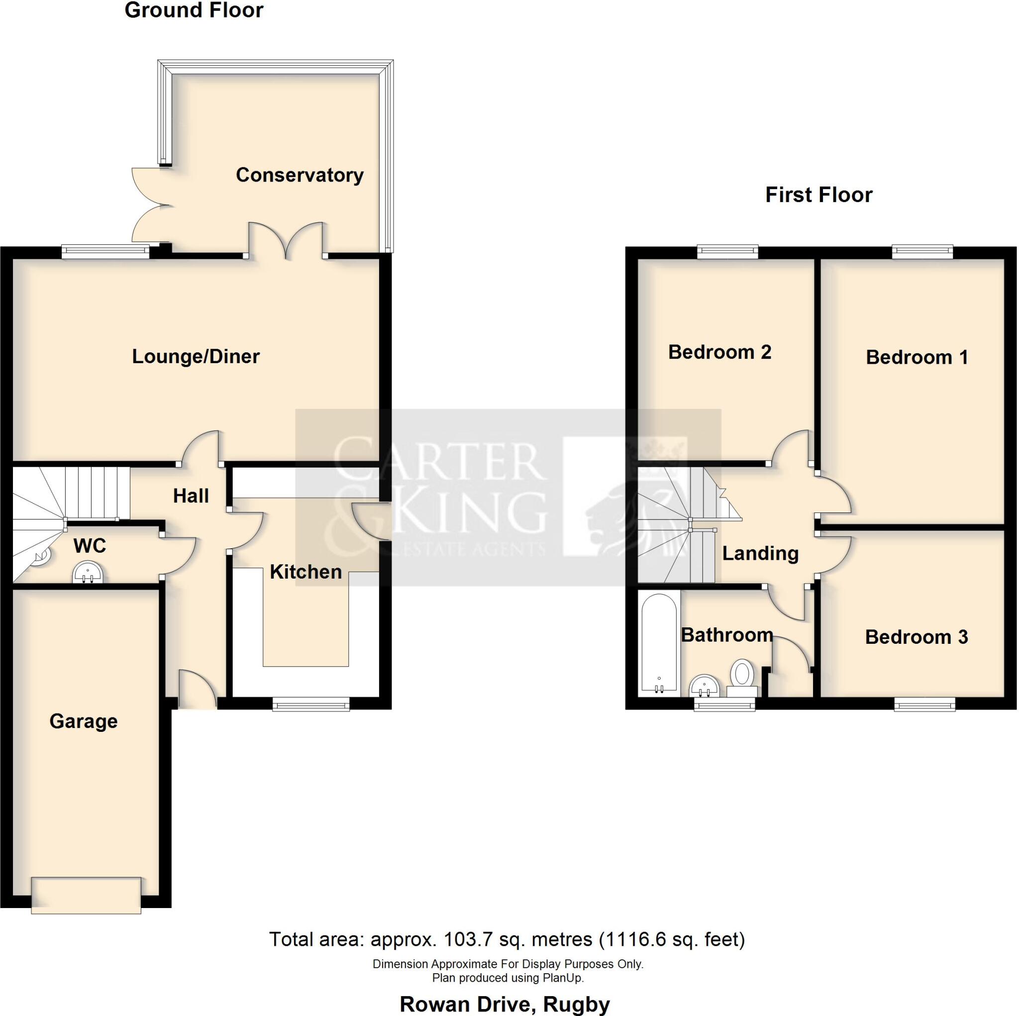 Rowan Drive, Bilton, Rugby floorplan