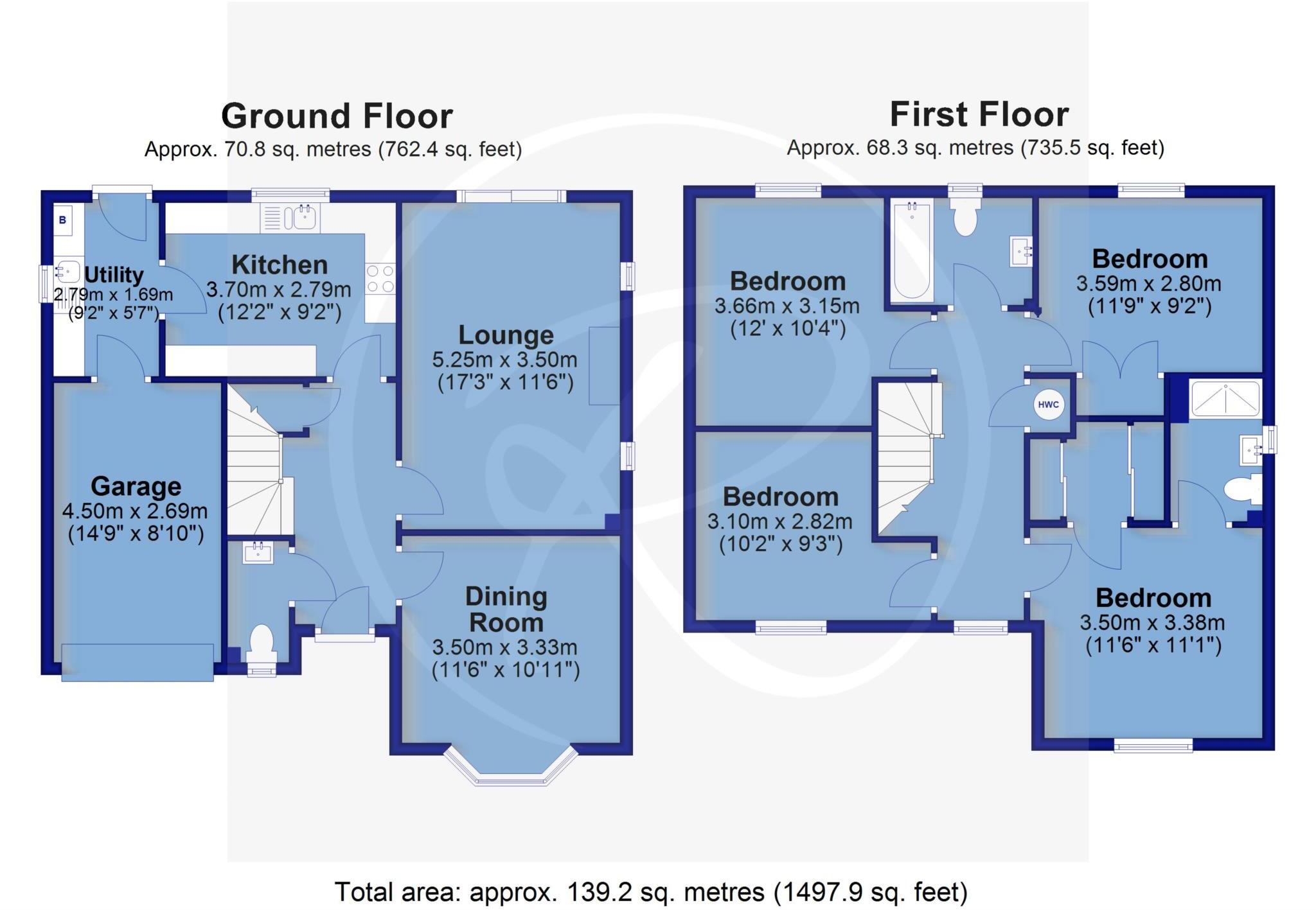 15, Aish Park, Shebbear floorplan
