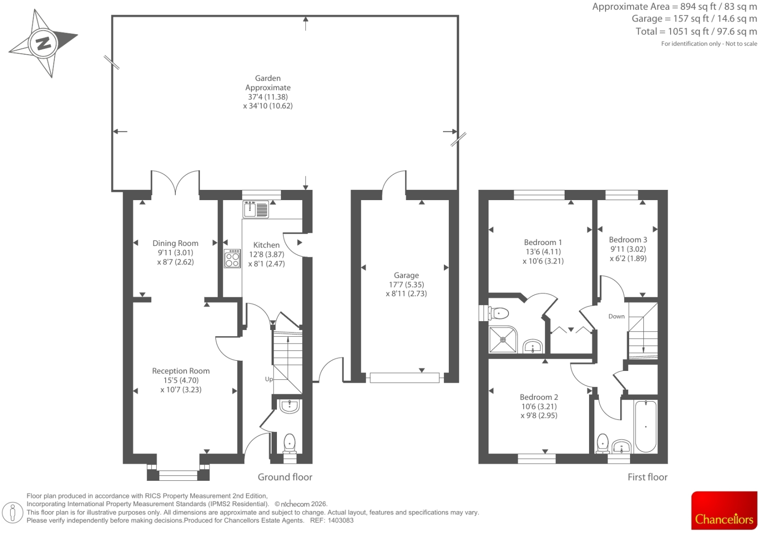 Wilcox Road, Chipping Norton, OX7 floorplan