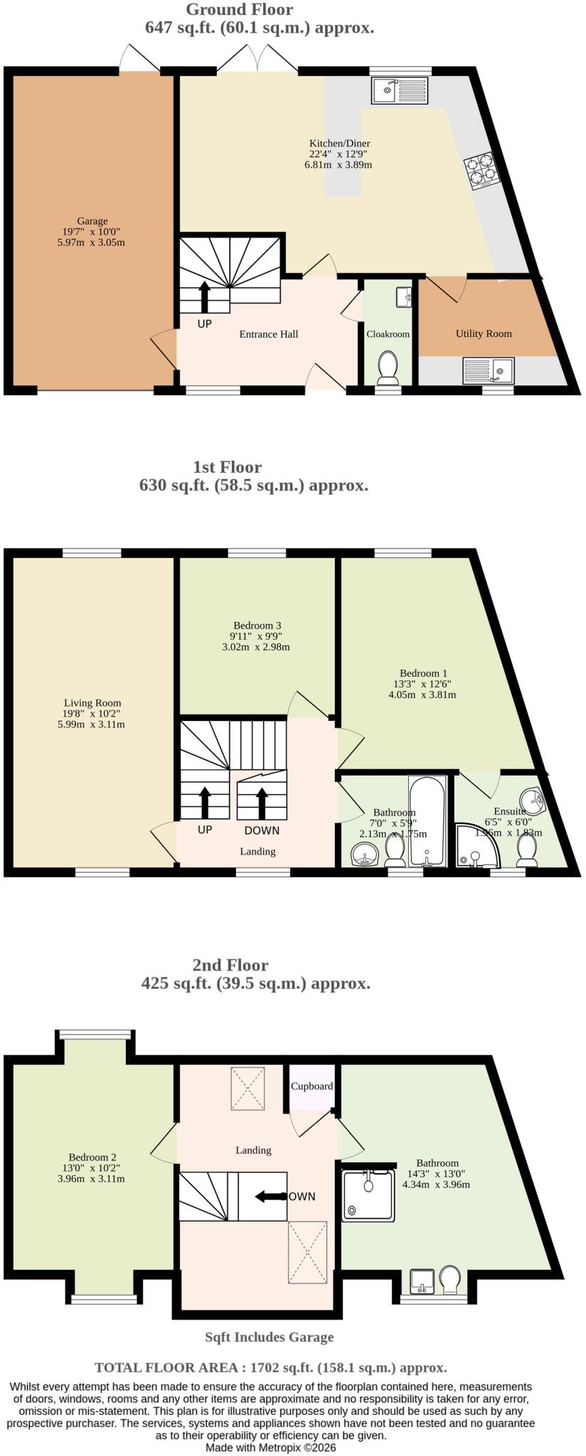Novak Drive, Watton floorplan