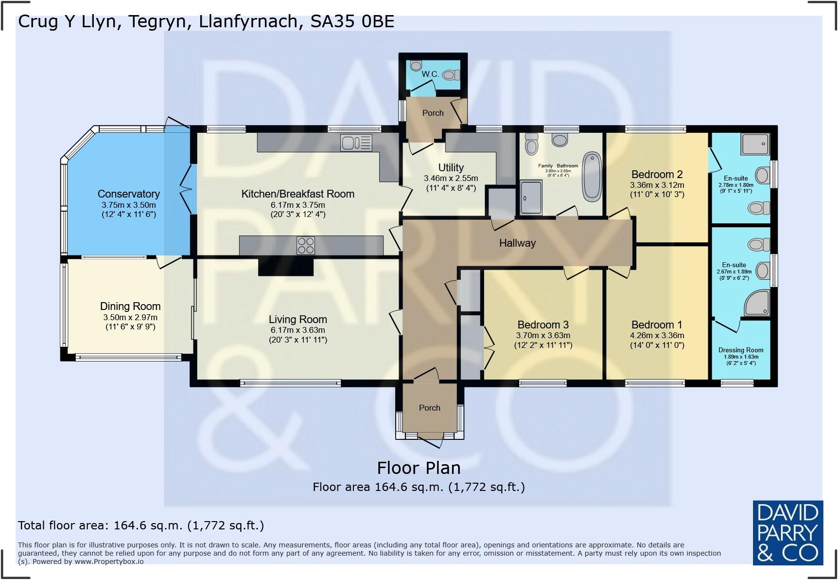 Tegryn, Llanfyrnach CARDIGAN SA35 0BE floorplan
