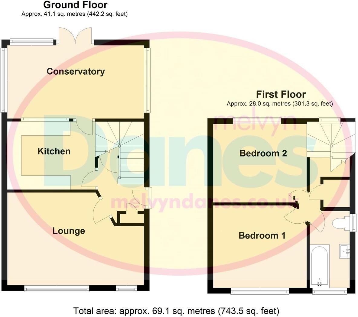 Normanton Avenue, Sheldon, Birmingham floorplan