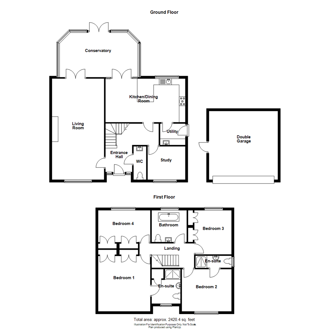 4 The Paddocks, Poynton Road, Shawbury, Shrewsbury, SY4 4NQ floorplan