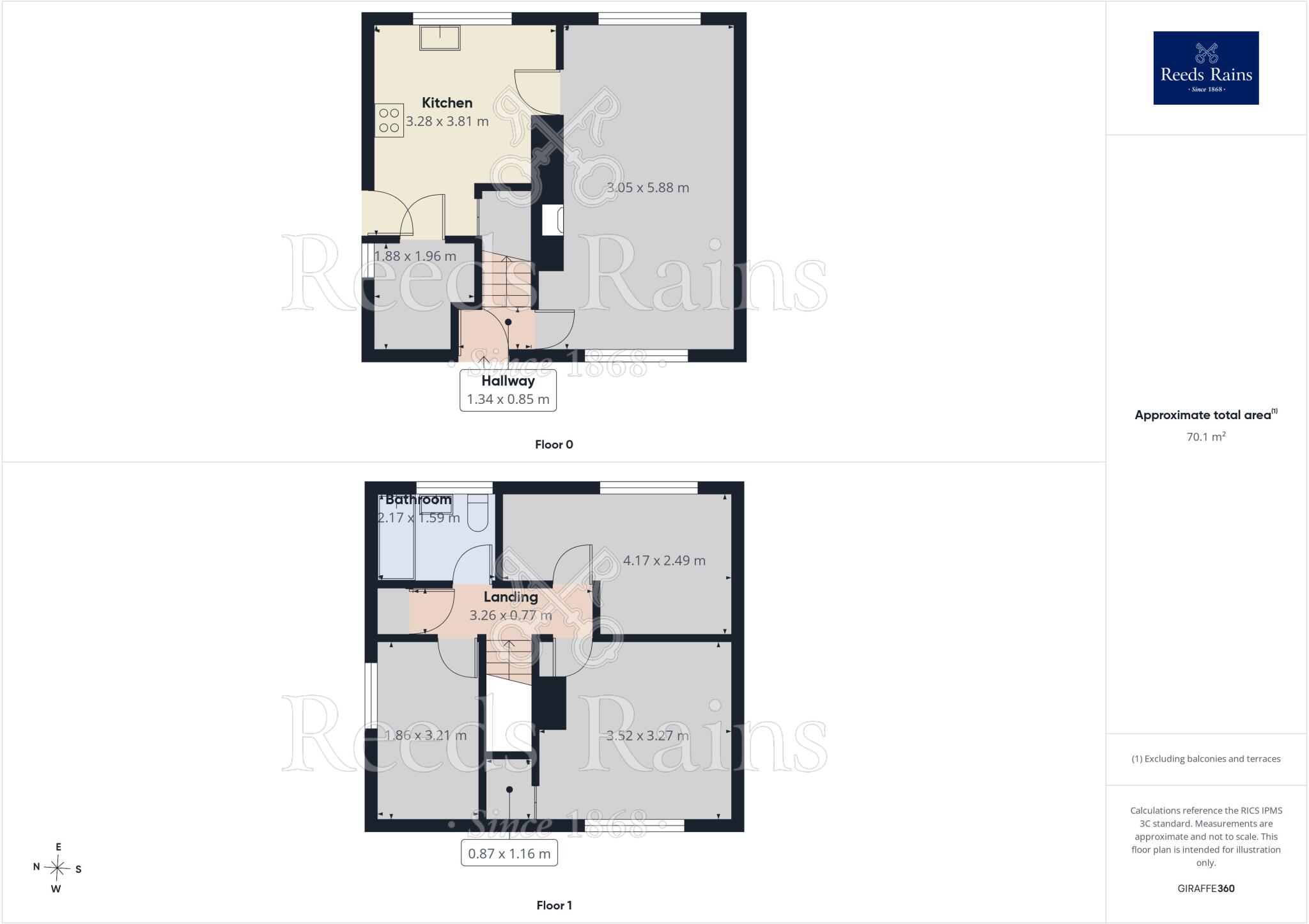 Houfton Road, Bolsover, Chesterfield, Derbyshire, S44 floorplan