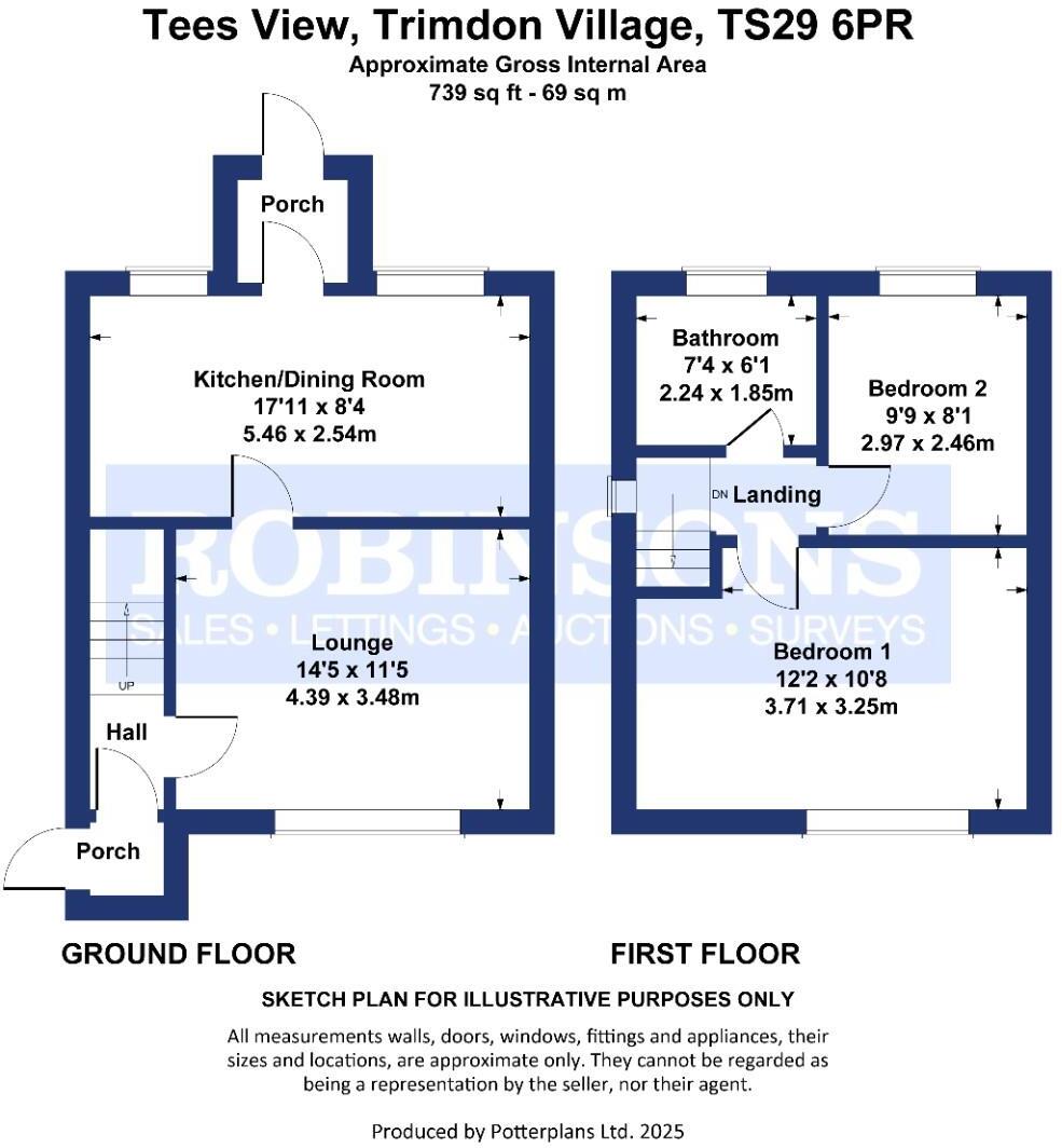 Tees View, Trimdon Village floorplan