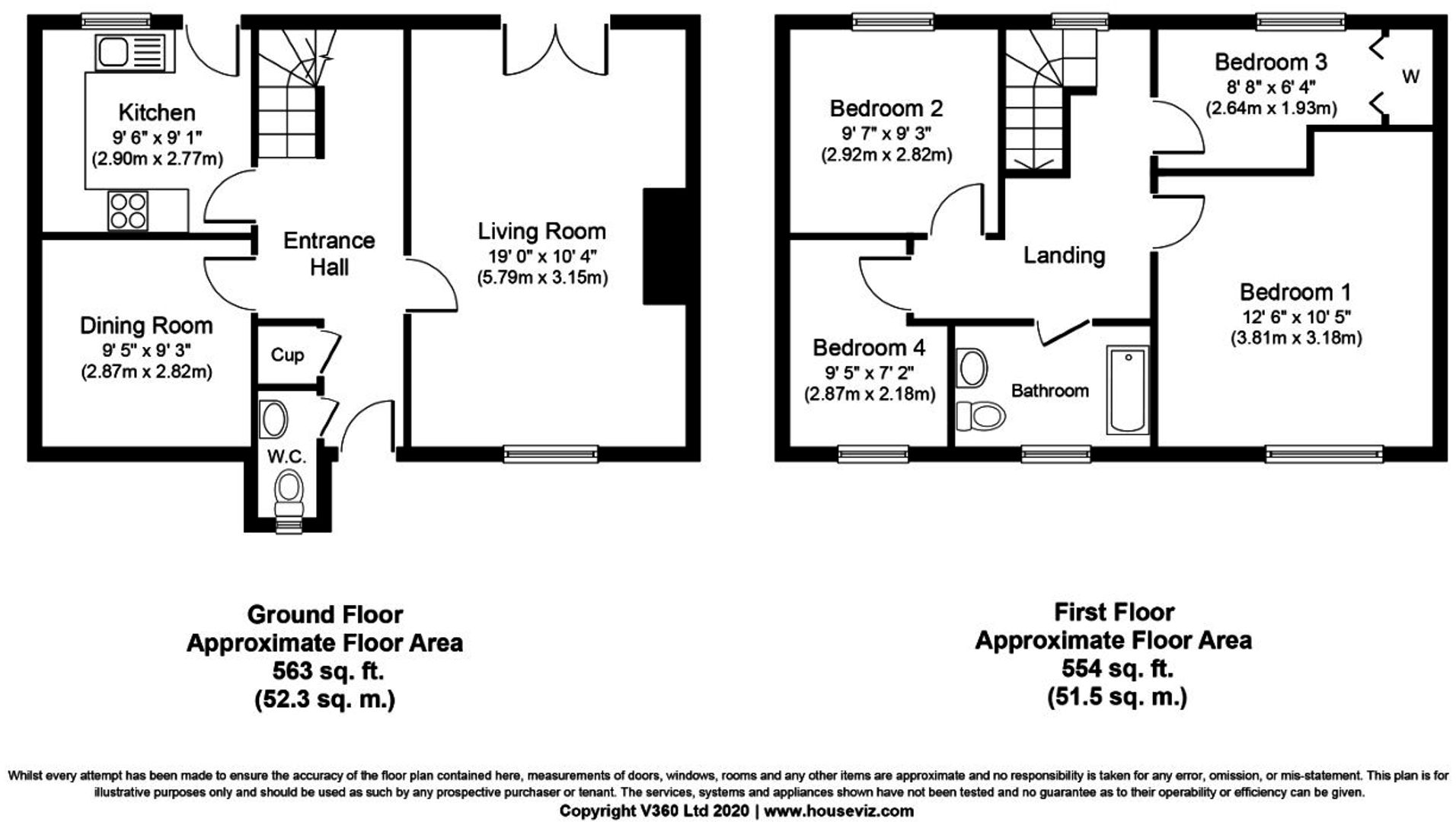 Delves Walk, Great Boughton, CH3 floorplan
