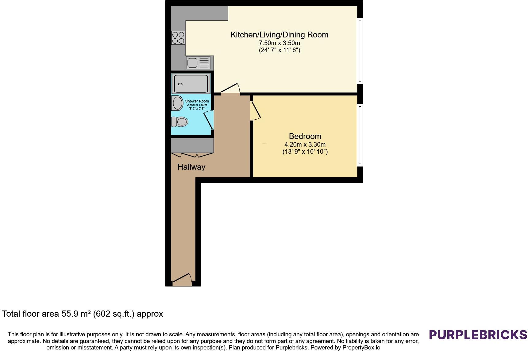 34 Biggin Street, Loughborough, LE11 floorplan