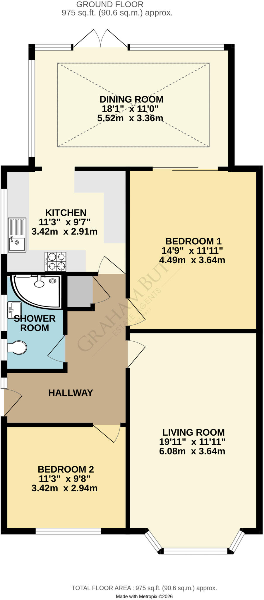 North Lane, East Preston, Littlehampton, West Sussex floorplan