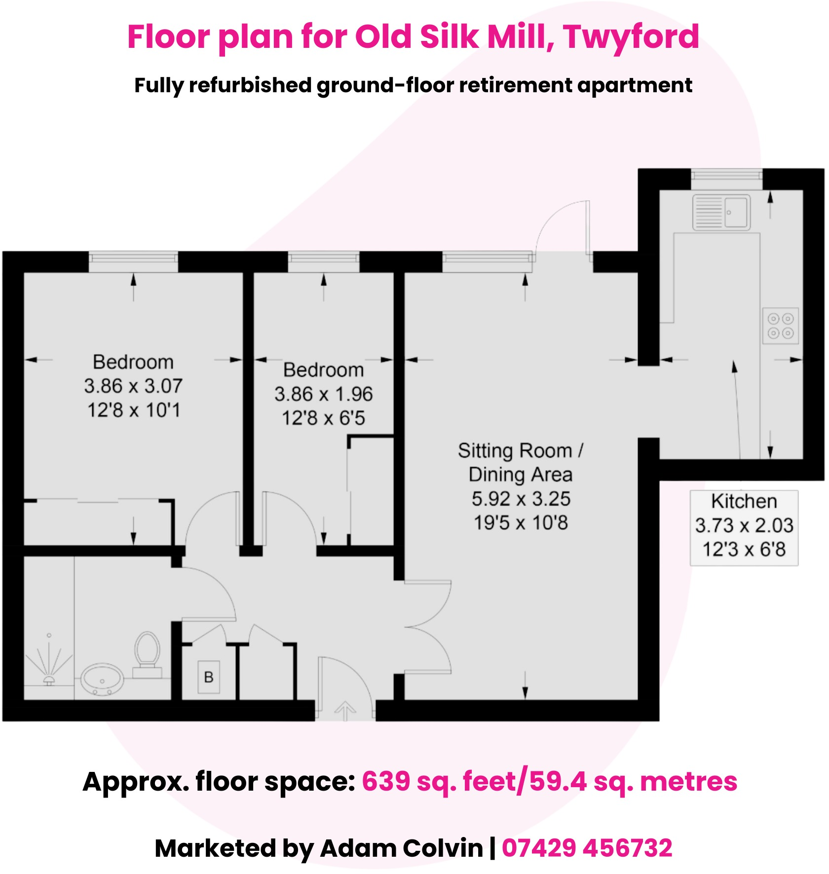 Old Silk Mill, Silk Lane, Twyford, RG10 floorplan