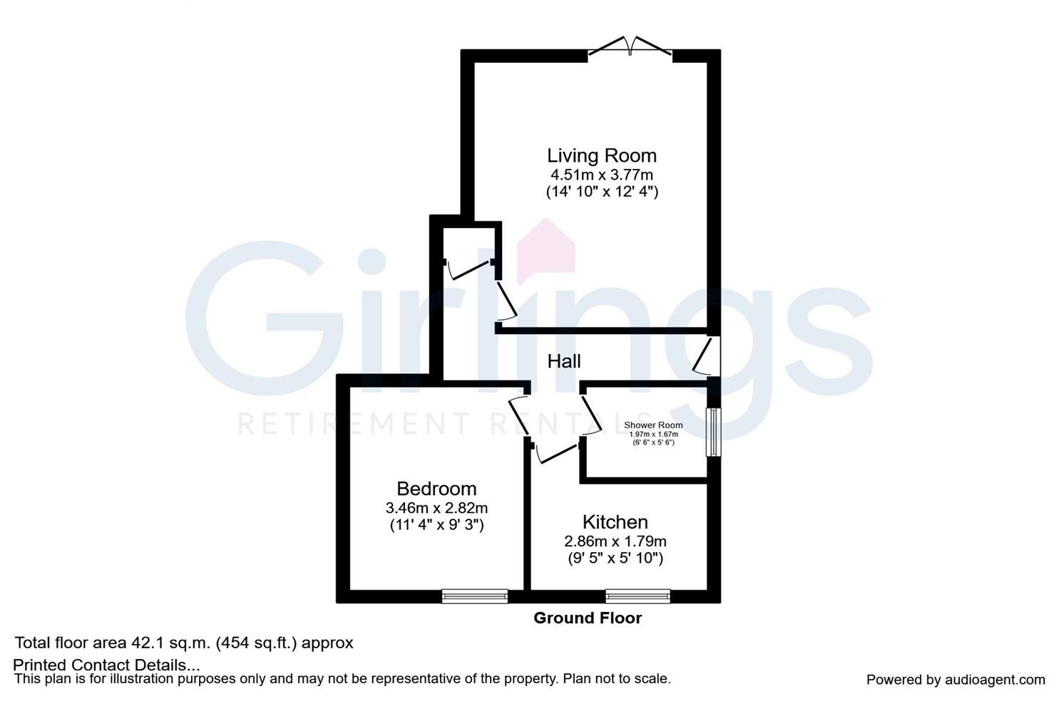 Kent House, DA4 floorplan