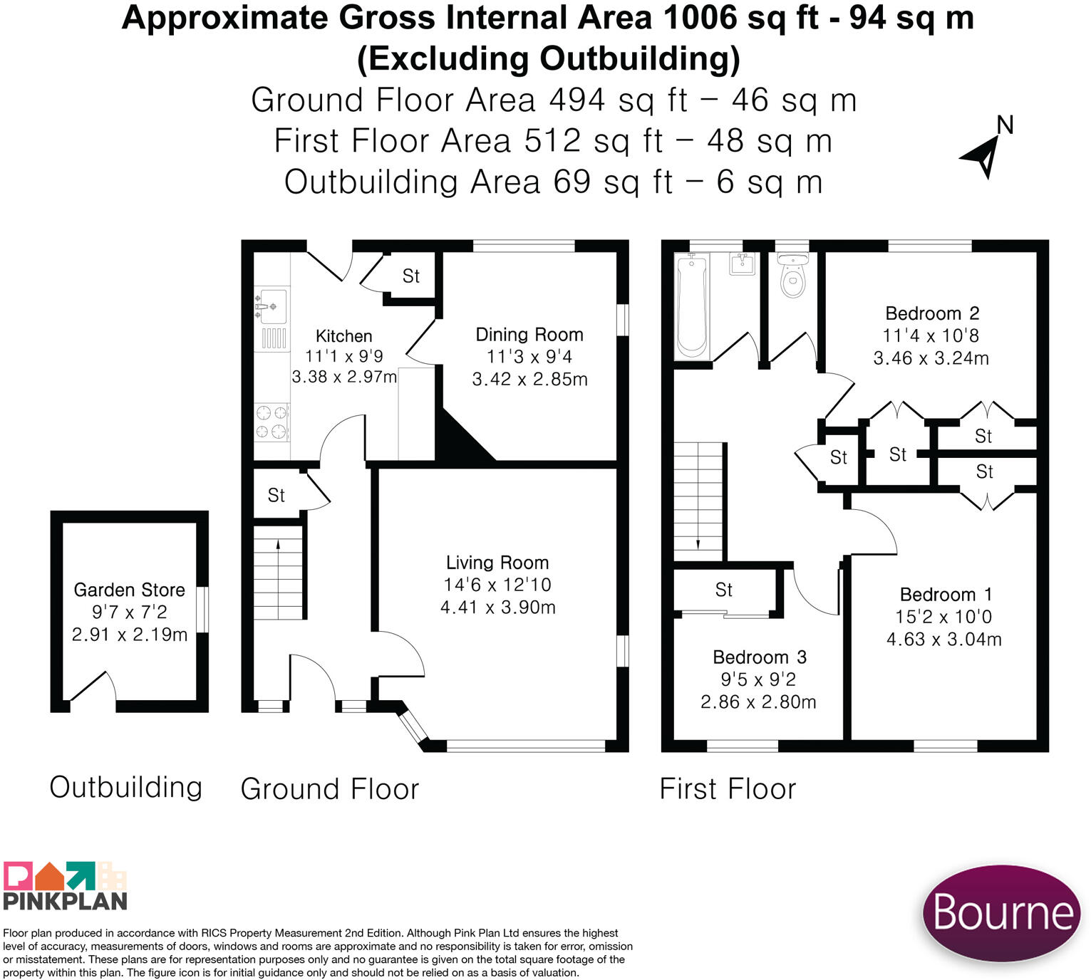 Hale Road, Farnham, Surrey, GU9 floorplan