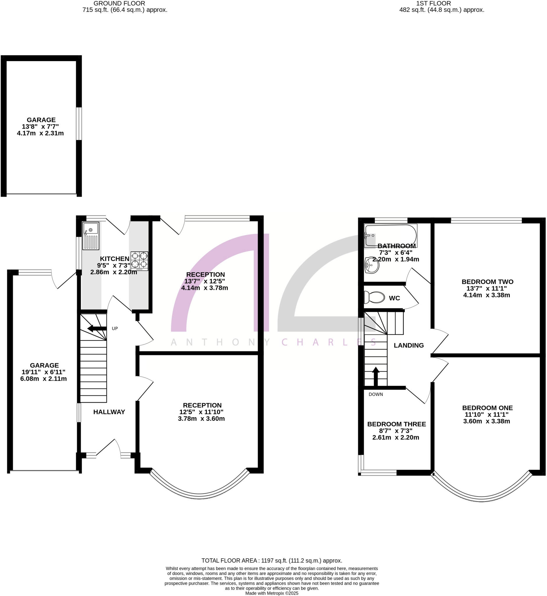 St. Barnabas Road, Woodford Green, IG8 7DU floorplan