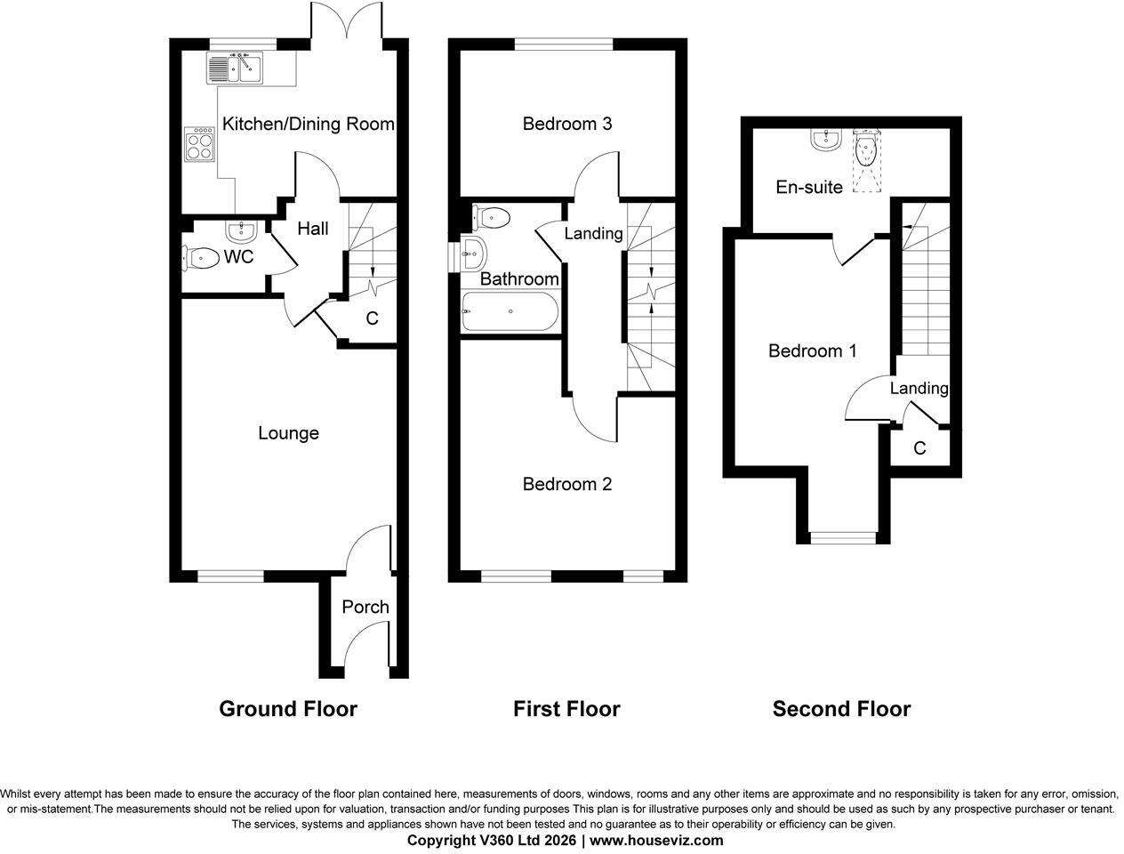 Horden Burn Close, Stockton-On-Tees TS18 2FF floorplan