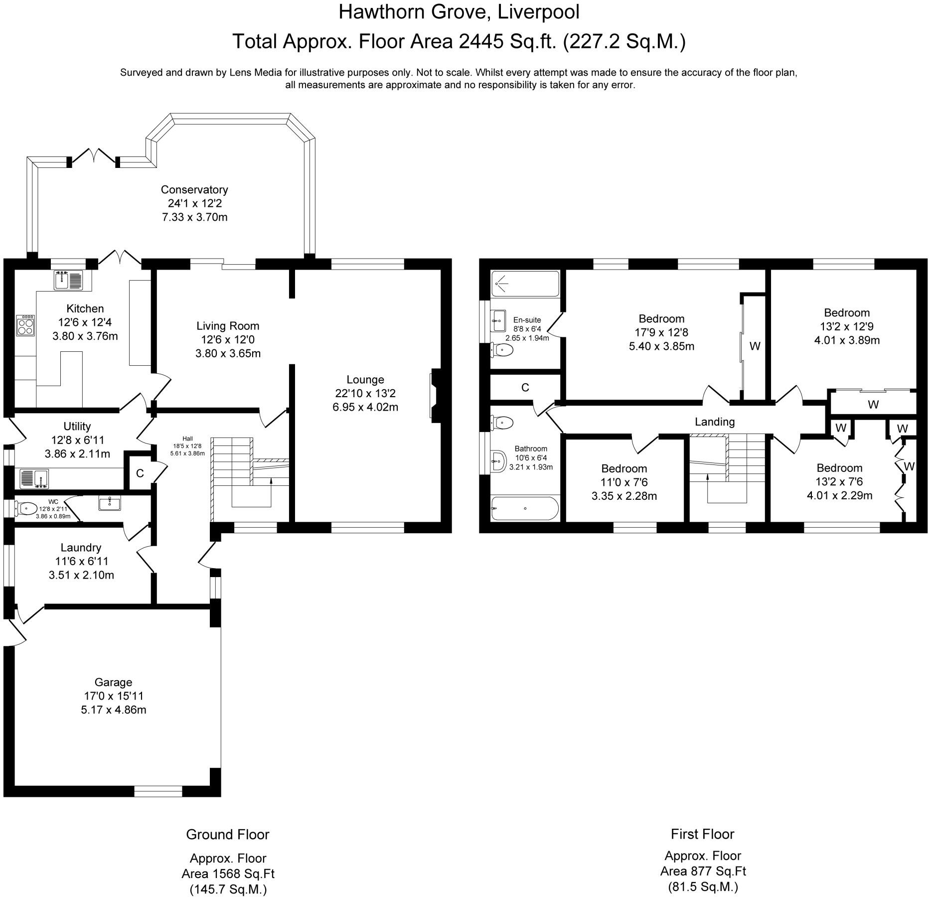 Hawthorns Grove, West Derby, Liverpool, L12 floorplan