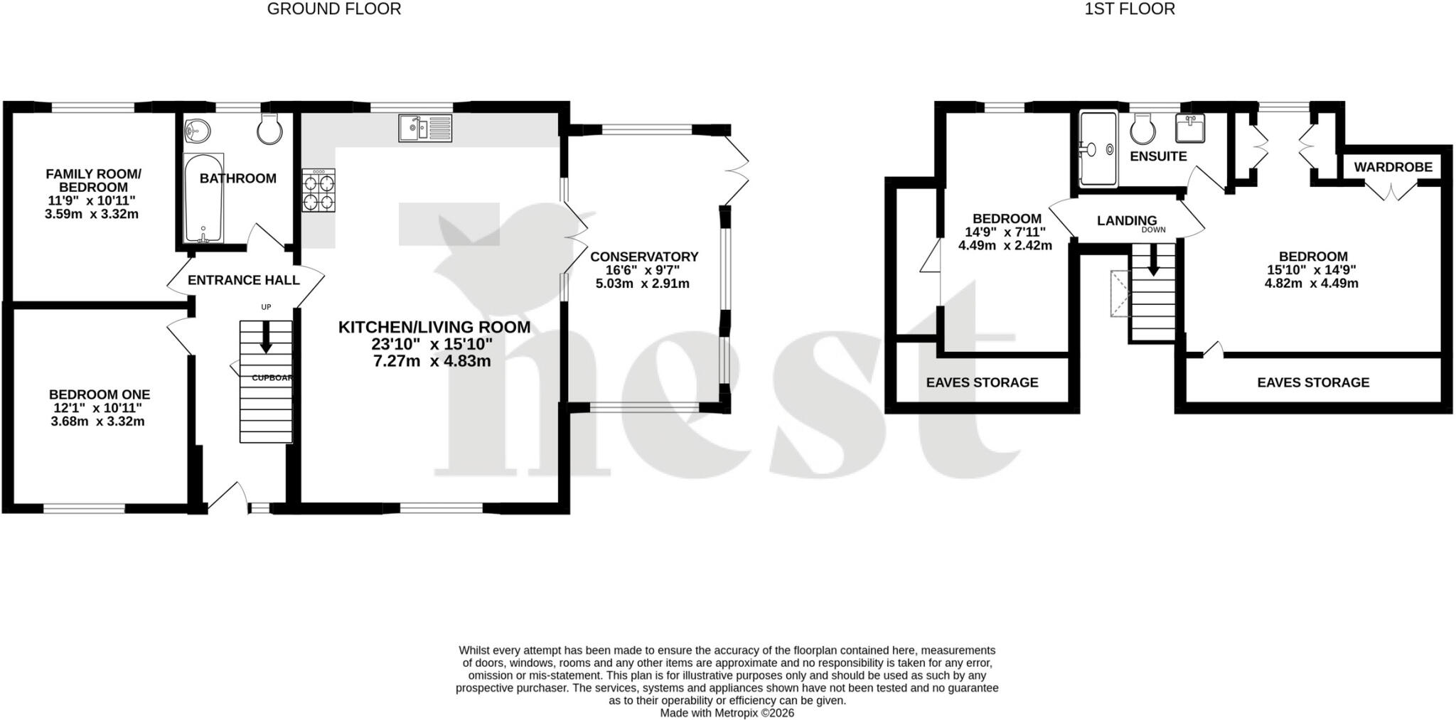 Church Road, East Huntspill, Highbridge, Somerset floorplan