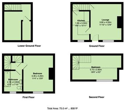 Glossop Street, Leeds floorplan