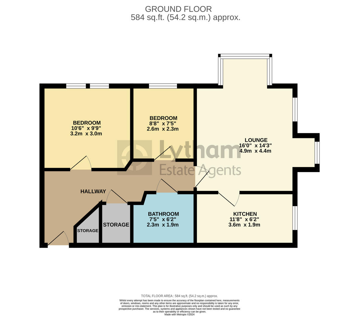 Merton Terrace, Lytham St. Annes, FY8 floorplan