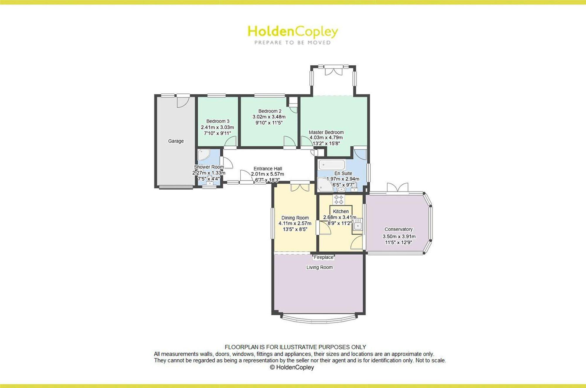 The Priors, Lowdham, NG14 floorplan