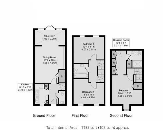 Olvega Drive, Buntingford floorplan