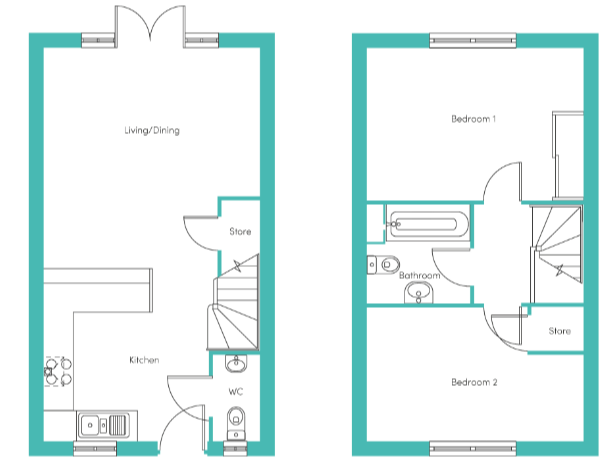 Strawberry Drive, Bridgewater, Somerset, TA6 floorplan
