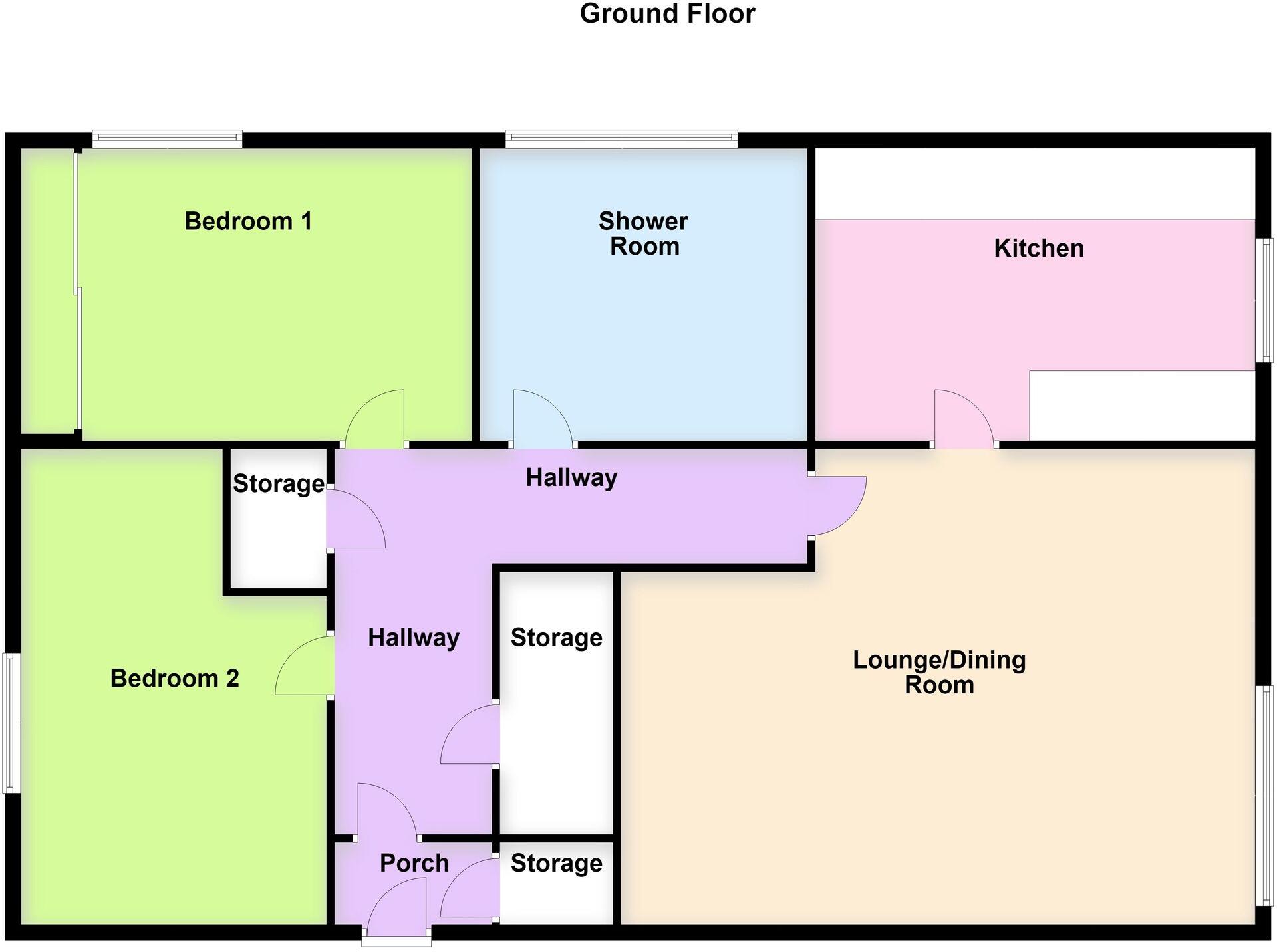 Southey Close, Enderby, LE19 floorplan