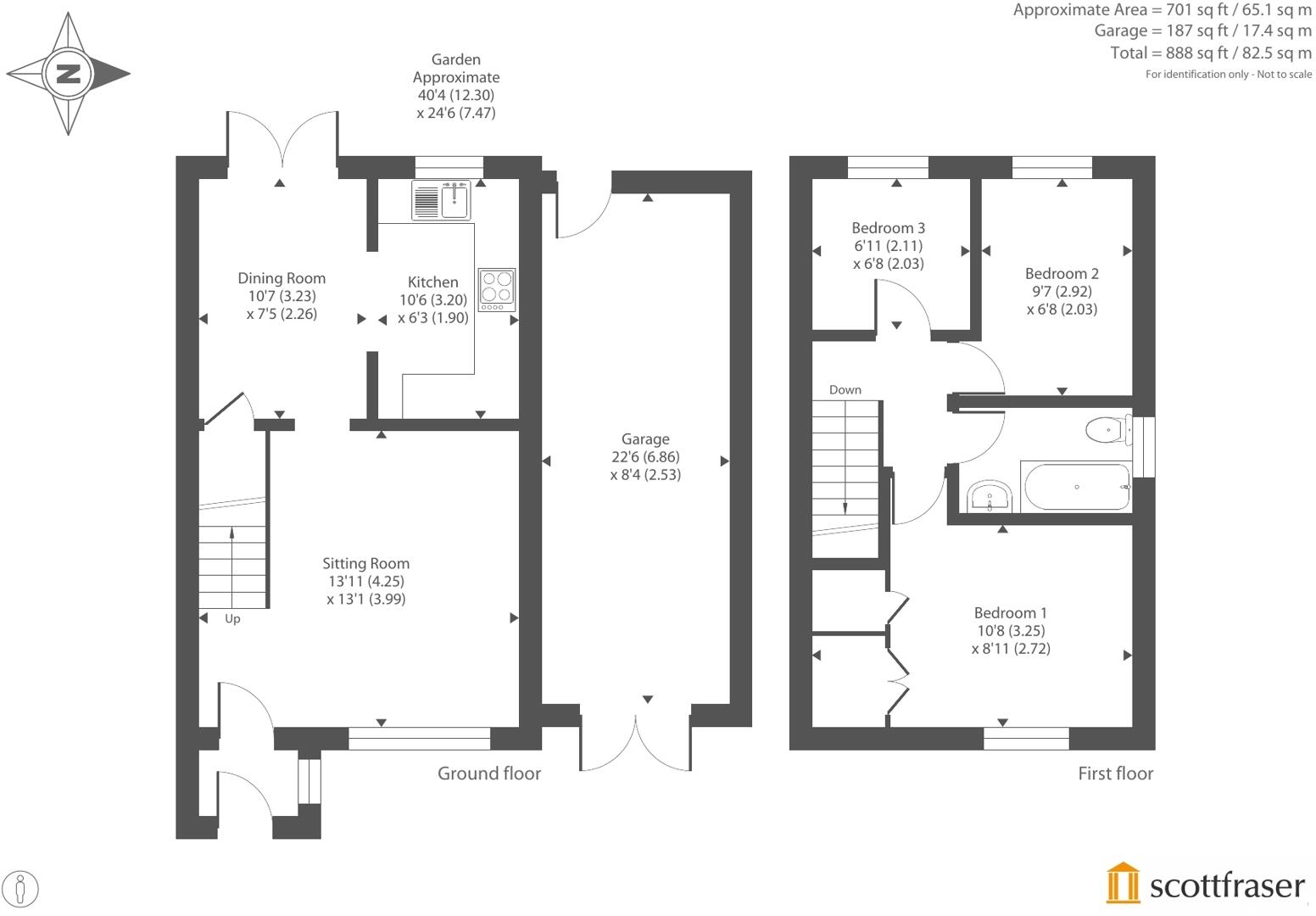 Bracken Close, Carterton, Oxfordshire floorplan