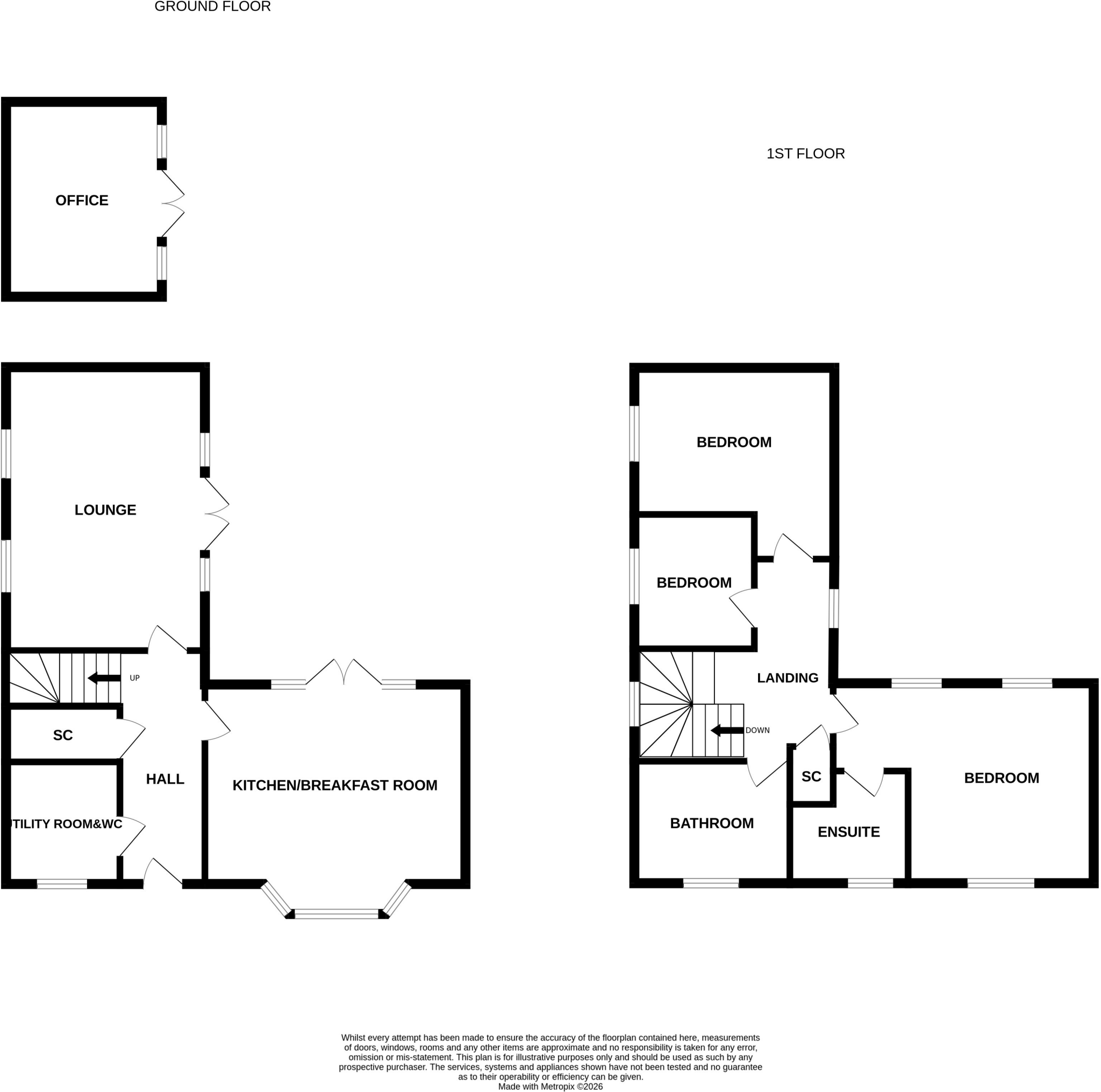 Walton Grove, Biggleswade floorplan