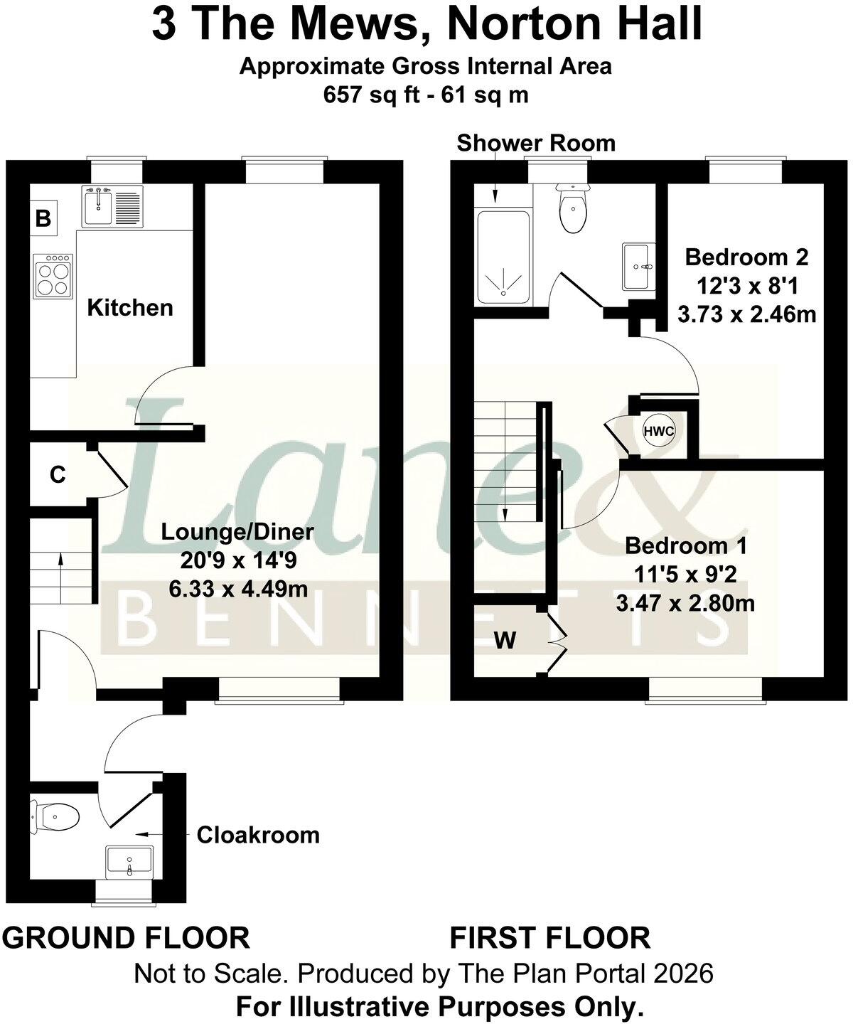Norton Road, Letchworth Garden City, SG6 floorplan