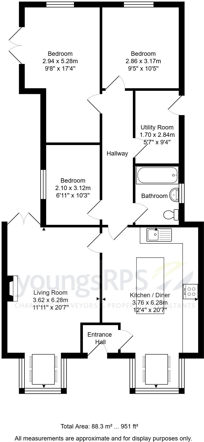 Great Fencote, Northallerton, North Yorkshire, DL7 floorplan