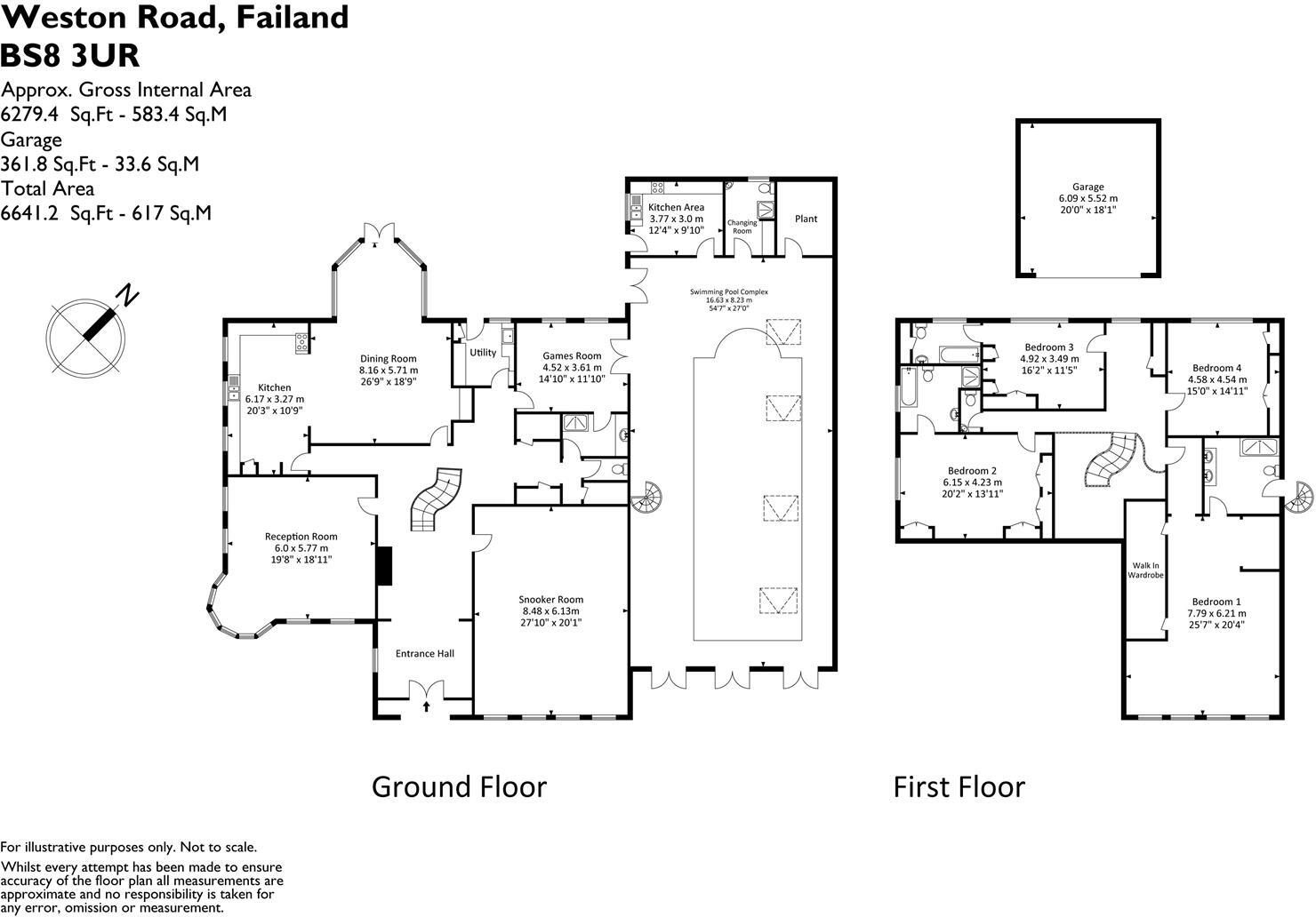 Failand, Bristol floorplan