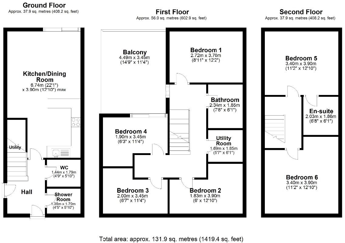 Room 2, Chaplen Street, Trumpington,CB2 floorplan