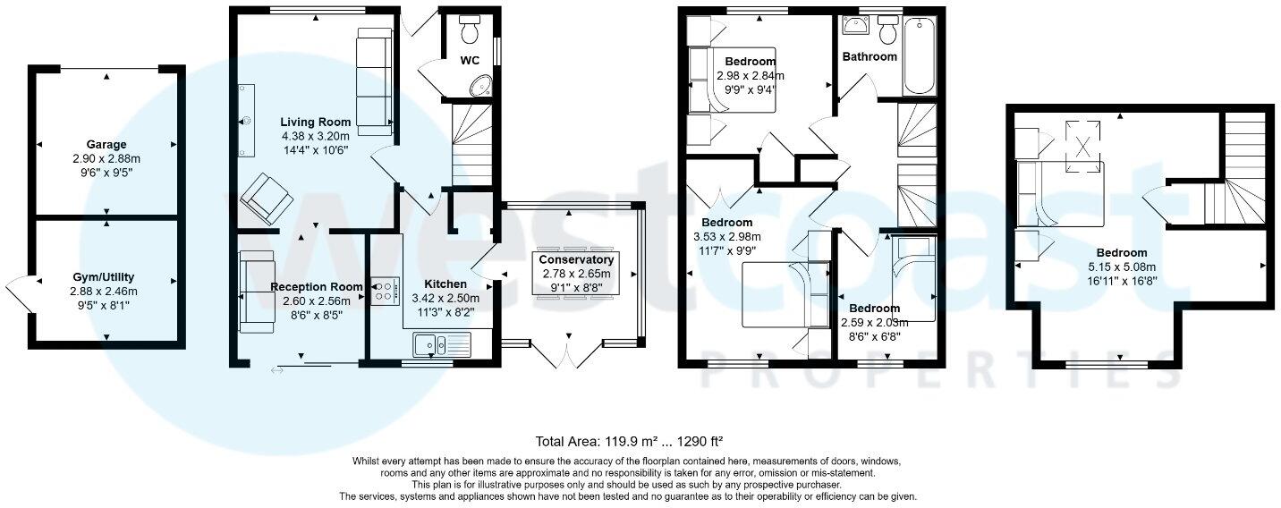 Brock End, Portishead, Bristol, Somerset, BS20 floorplan
