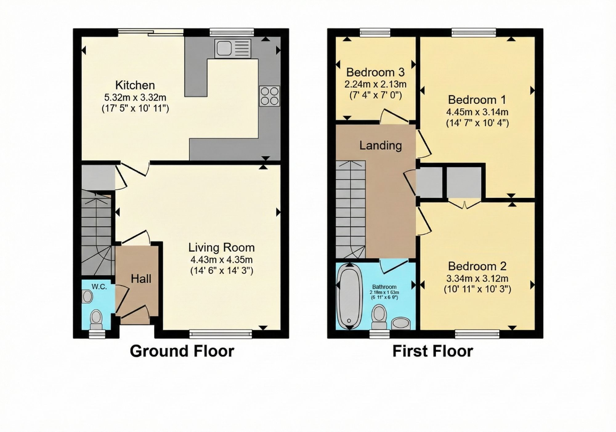 Brett Green, Layham, IP7 floorplan
