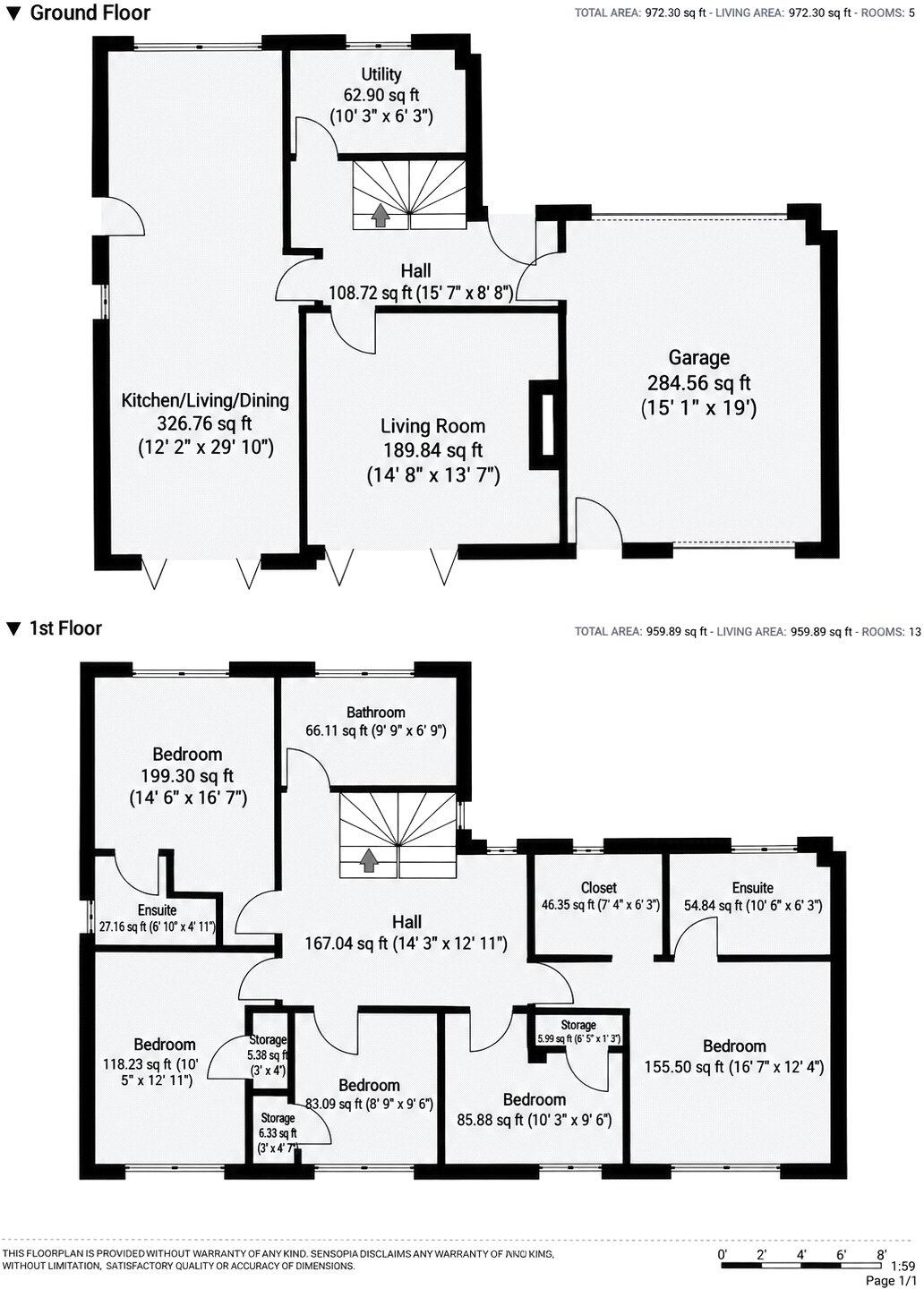 Beresford Close, Oxton, Merseyside, CH43 floorplan