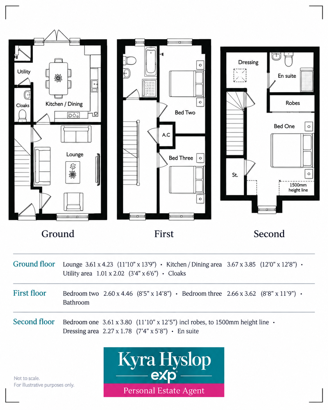 Coaker Road, Exeter, EX1 3BH floorplan
