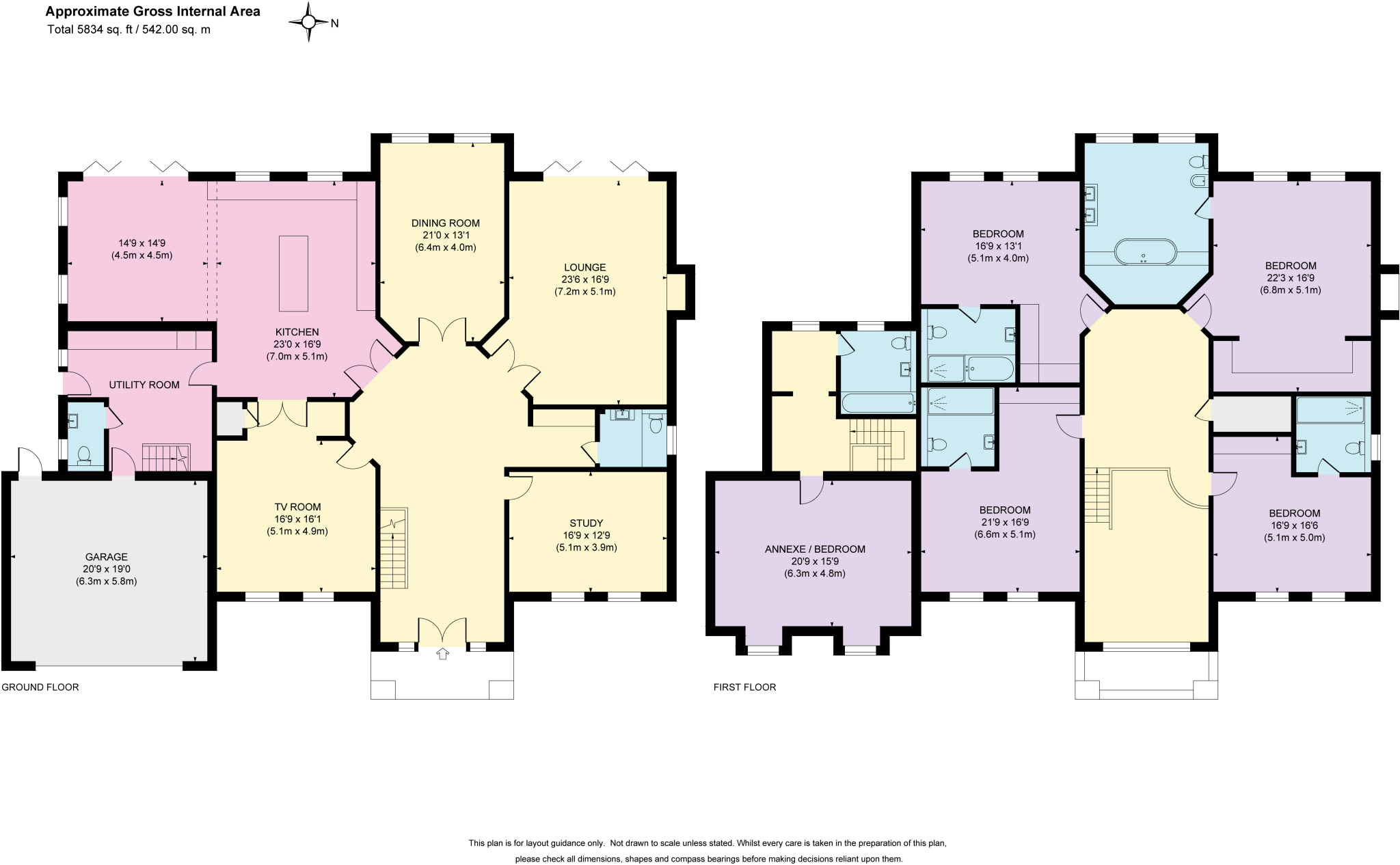 Brook Farm Road, Cobham, Surrey, KT11 floorplan