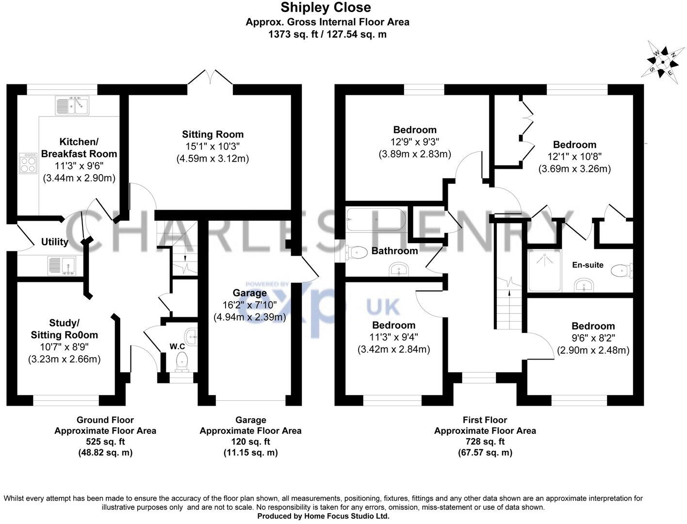 Shipley Close, Alton, GU34 2RW floorplan