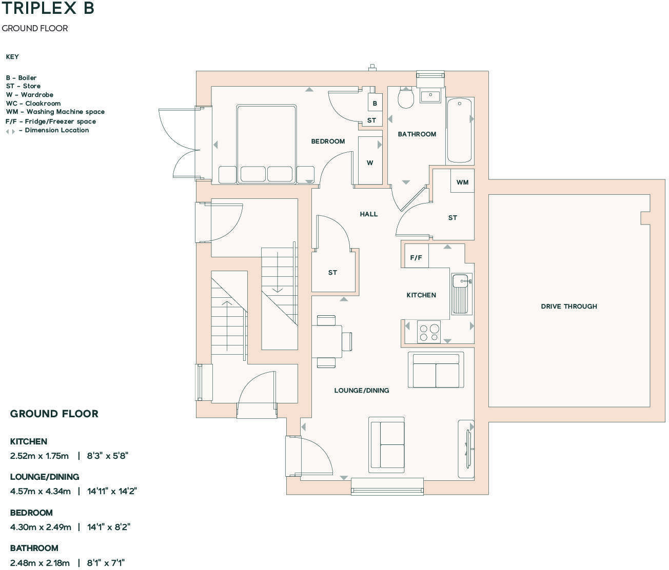 Sanger Walk, Cambridge floorplan
