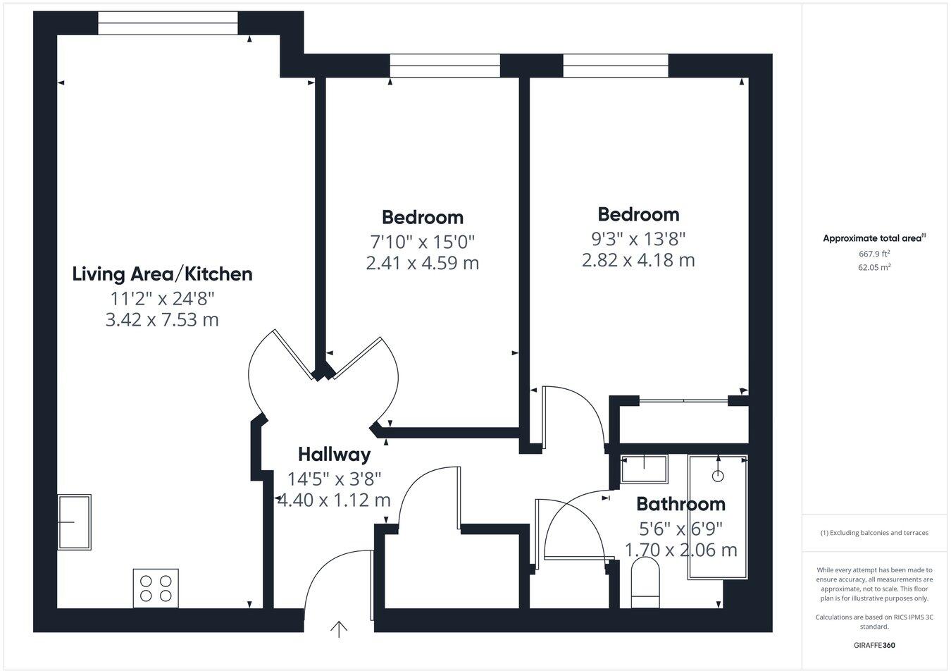 Bedford Road, Hitchin, SG5 floorplan