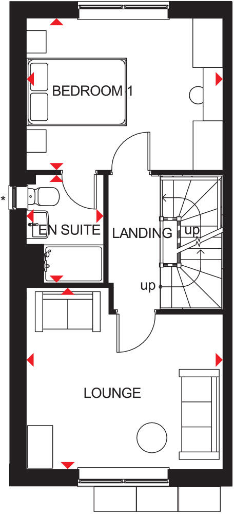 Longmeanygate,
Midge Hall,
Leyland,
PR26 floorplan