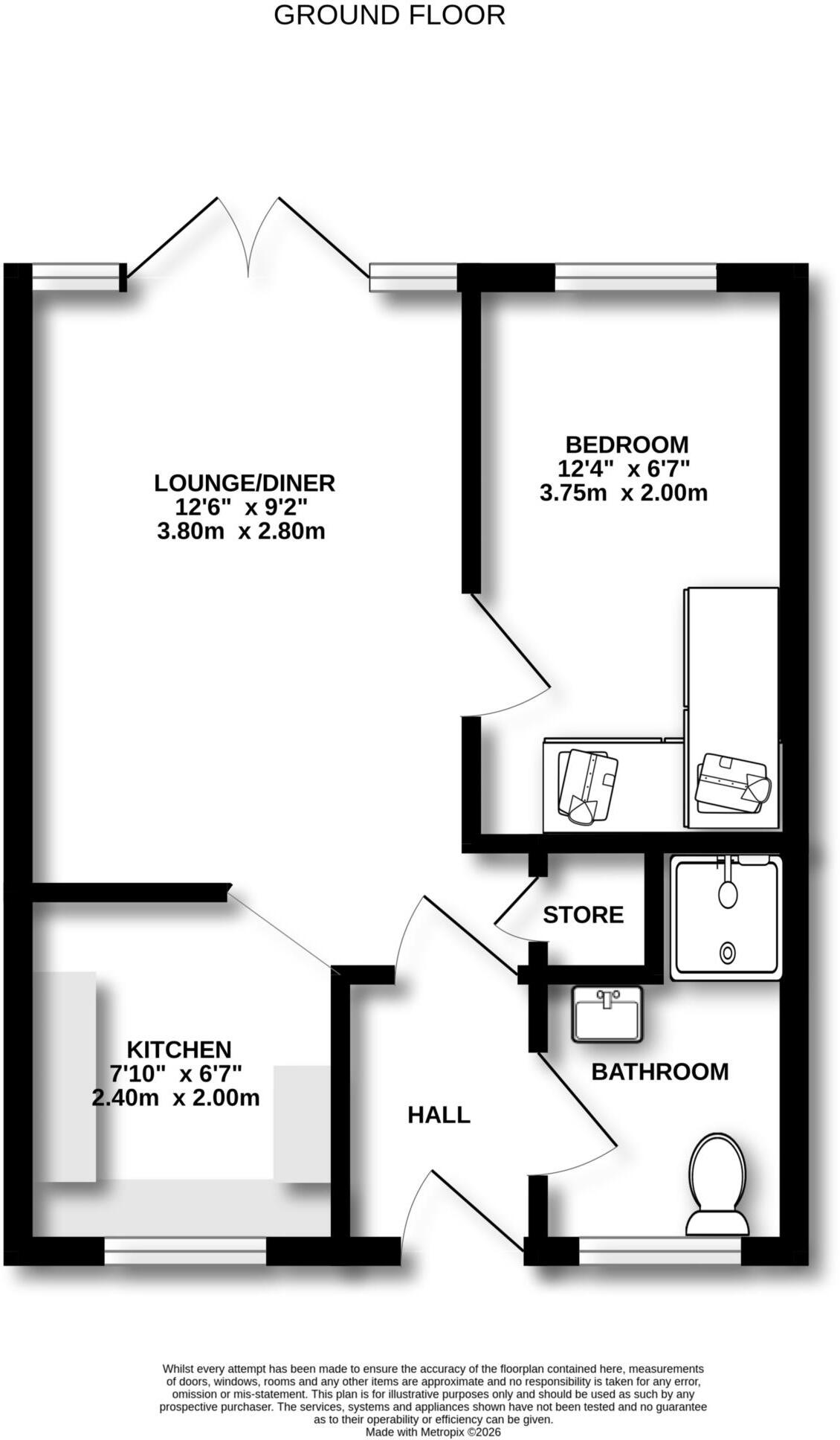 Redwood, Oldham floorplan