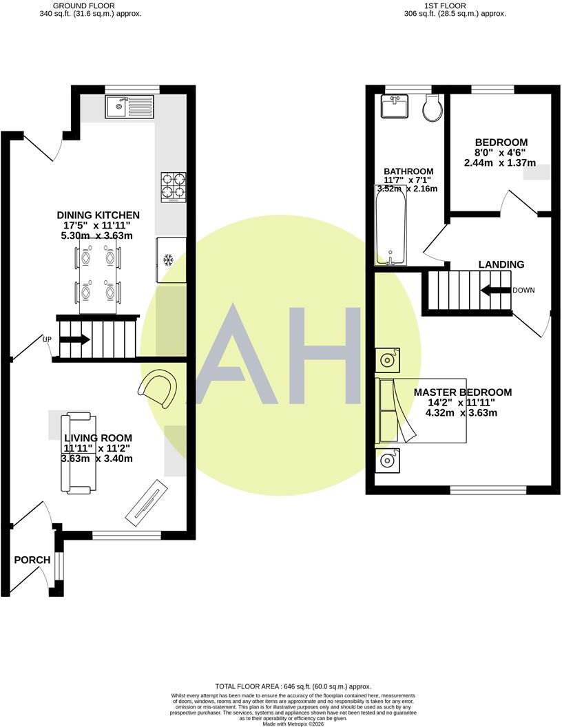 Dudley Road, Sale floorplan