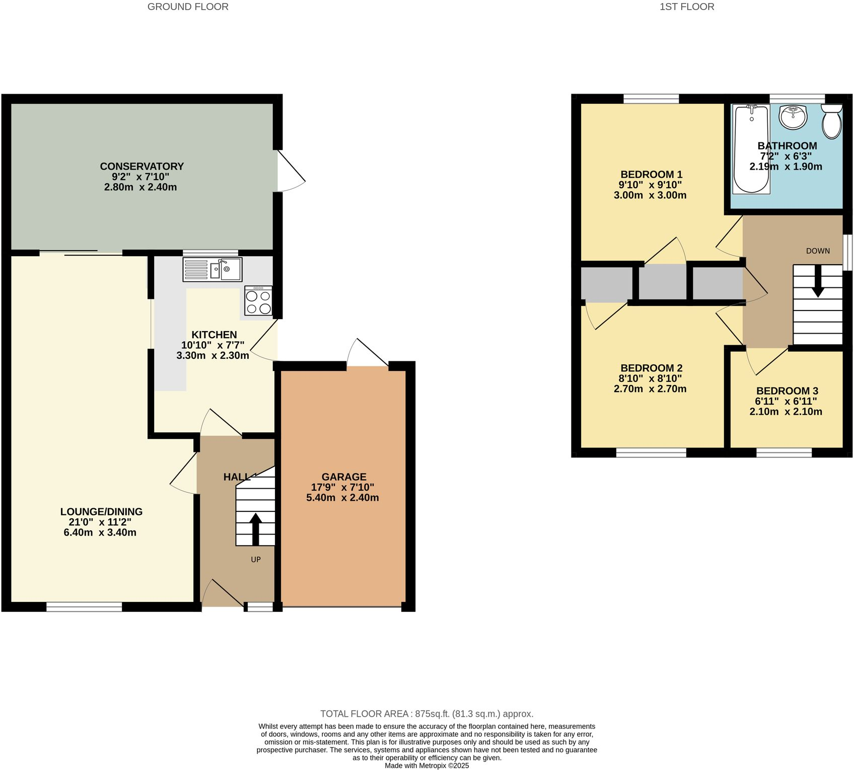 Tennyson Way, Kidderminster, DY10 floorplan