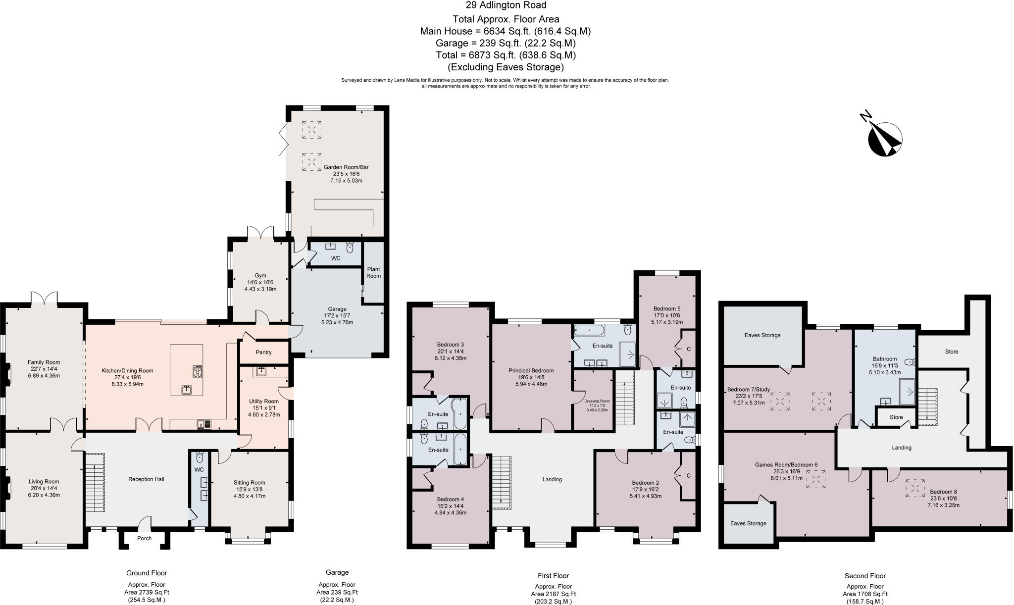 Adlington Road, Wilmslow, Cheshire, SK9 floorplan
