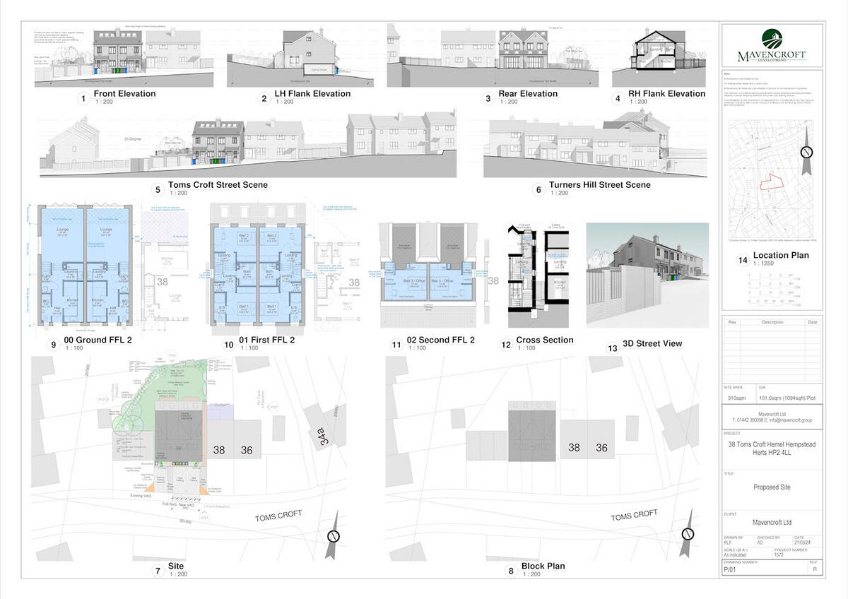 Toms Croft, Hemel Hempstead, HP2 floorplan