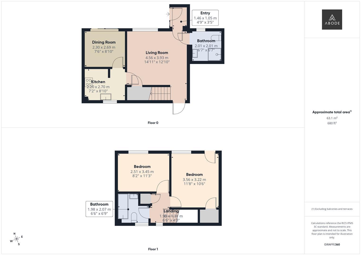 Orchard Park, Burton-On-Trent floorplan